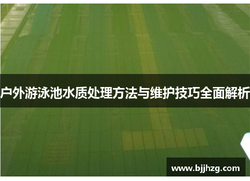 户外游泳池水质处理方法与维护技巧全面解析